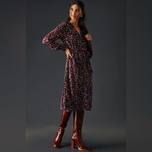 Cloth & Stone Printed Midi Dress